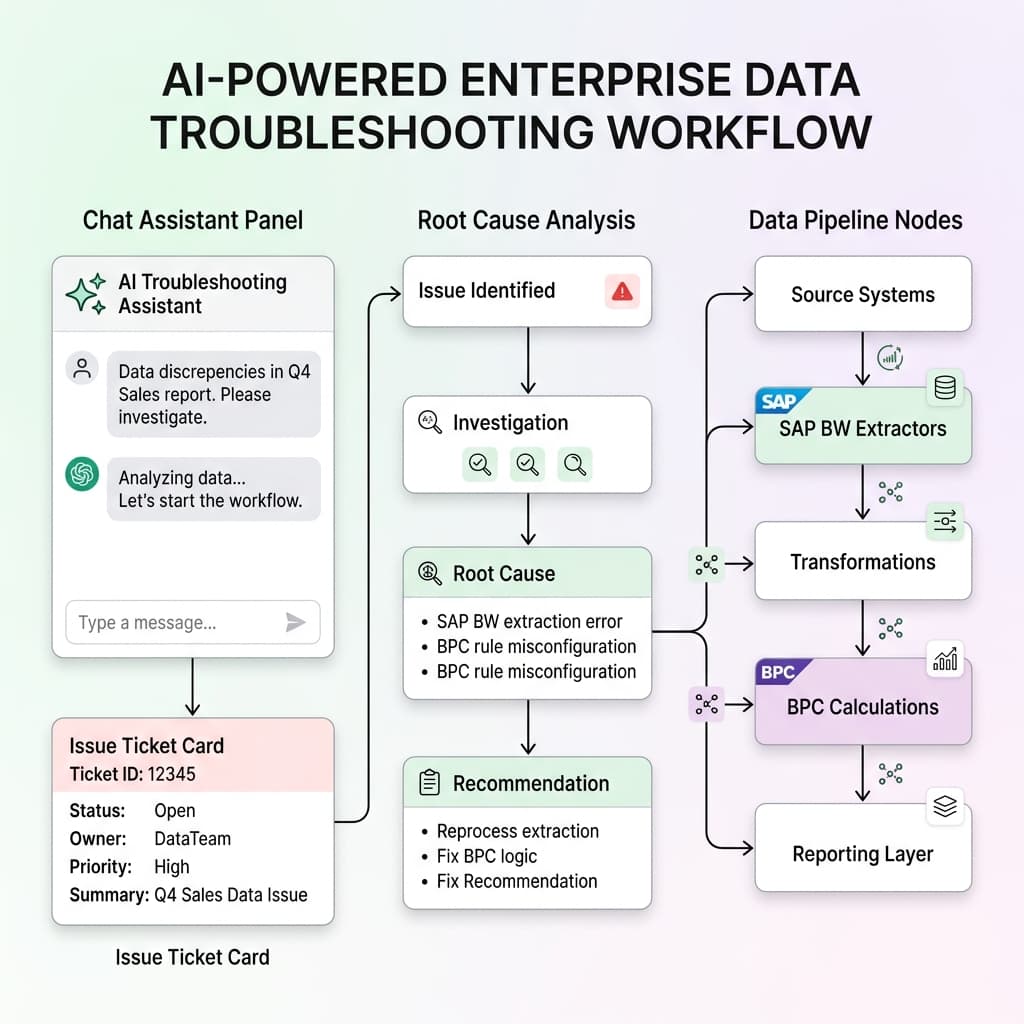 AI Assistant for Data Issue Troubleshooting